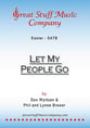 Let My People Go SATB choral sheet music cover